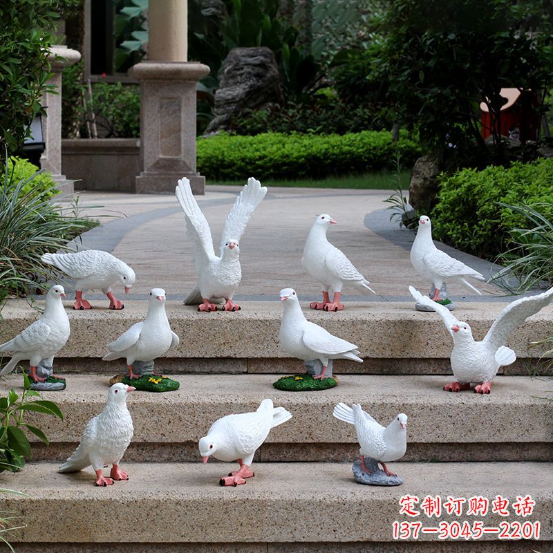 无锡鸽子抽象雕塑