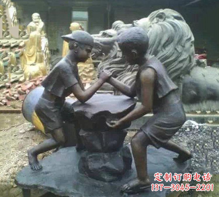 无锡非凡童趣,精致儿童铜雕