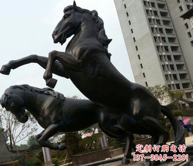 无锡高雅实木动物雕塑