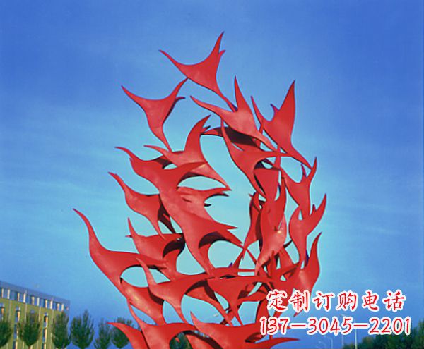 无锡立体不锈钢大雁雕塑