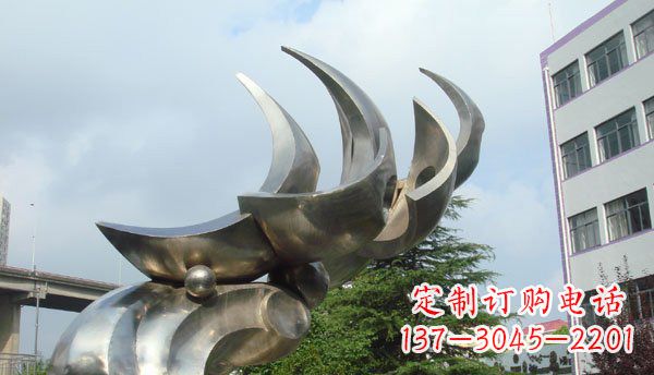 无锡中领雕塑出品不锈钢海鸥雕塑