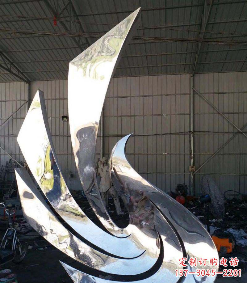 无锡精巧不锈钢和平鸽雕塑