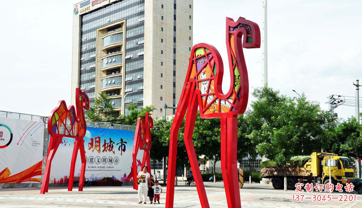 无锡欣赏经典之美,拥有完美的高端骆驼雕塑