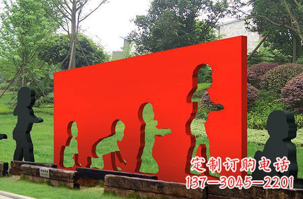 无锡儿童抽象景观雕塑