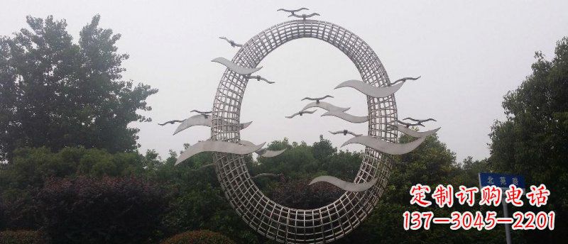 无锡抒情海鸥雕塑