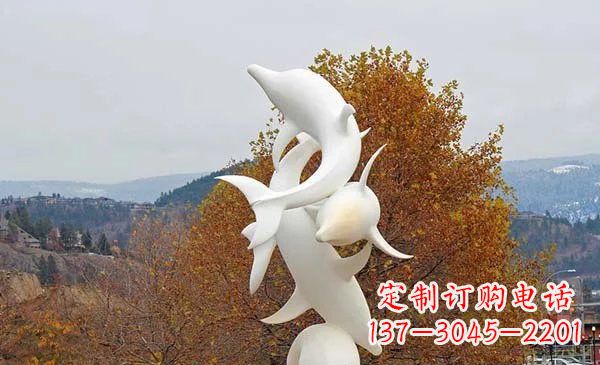 无锡山东中领雕塑海豚雕塑让自然之美悠然而生
