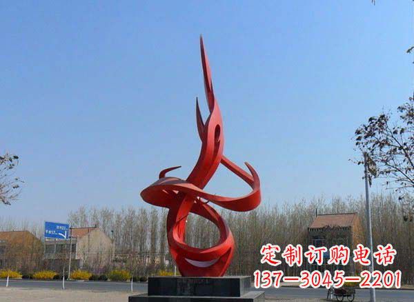 无锡不锈钢火苗经典建筑雕塑