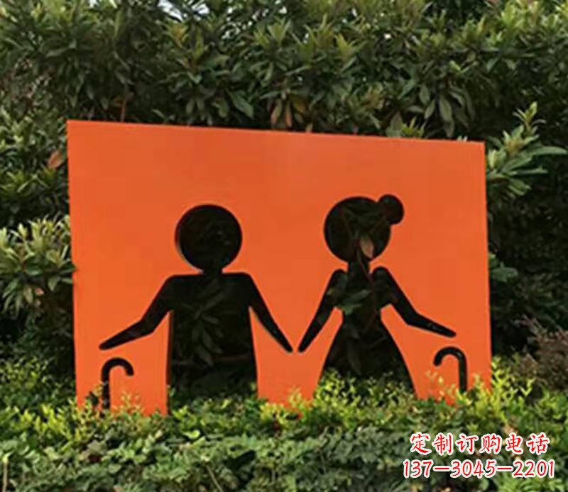 无锡儿童剪纸不锈钢雕塑