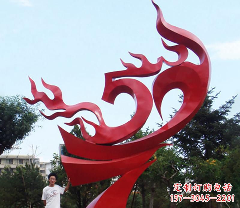 无锡梦幻飘带景观雕塑