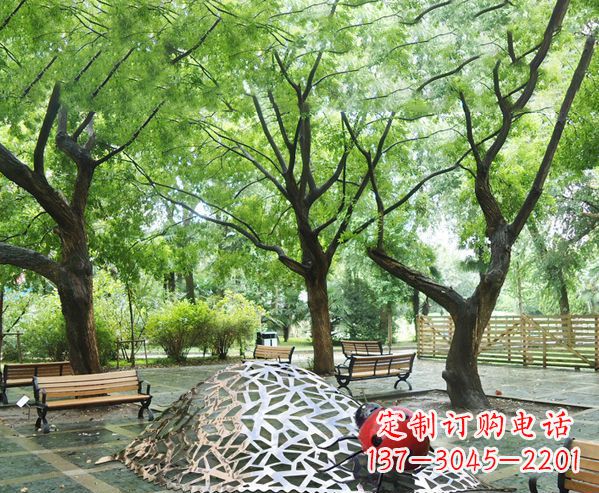 无锡悠久活力-不锈钢瓢虫雕塑