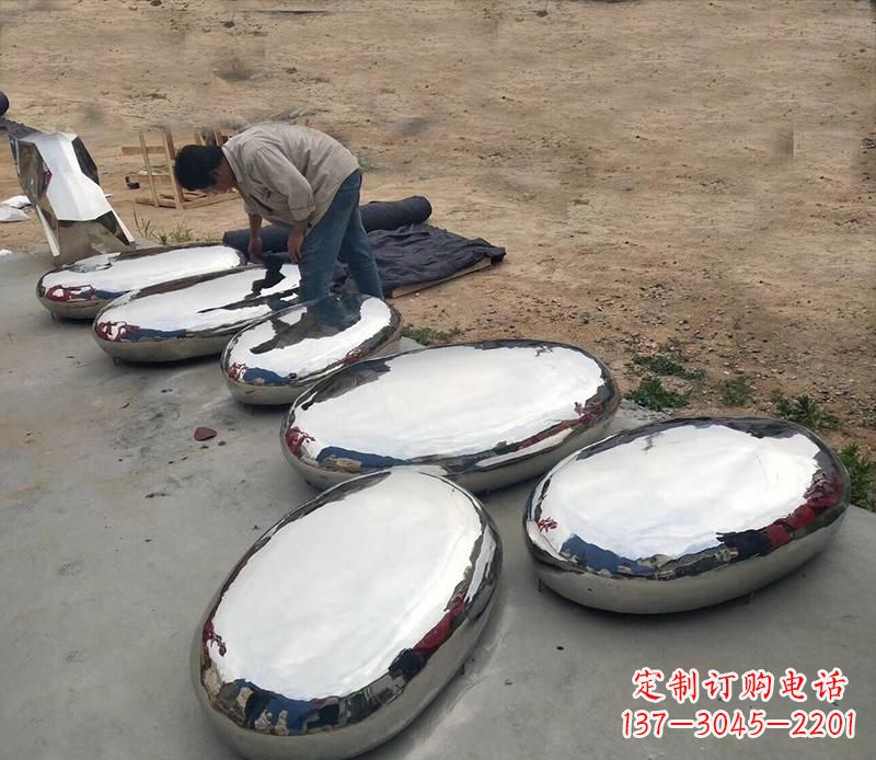 无锡中领雕塑水滴形艺术雕塑
