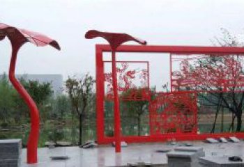 无锡不锈钢龙凤雕塑