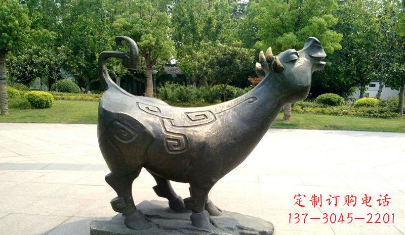 无锡艺术精美的动物铜雕