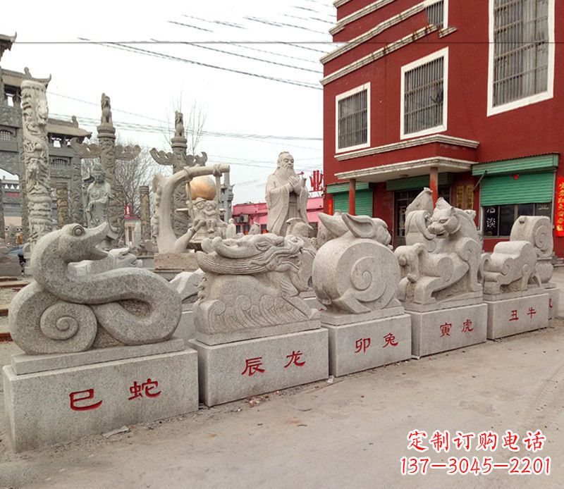 无锡产品名称公园动物大理石雕塑
