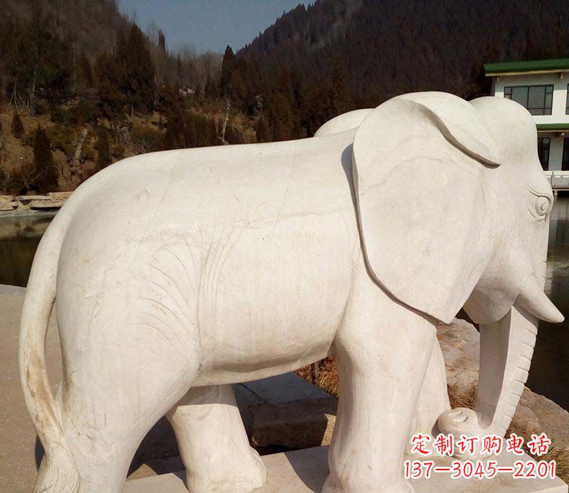 无锡中领雕塑大象石雕