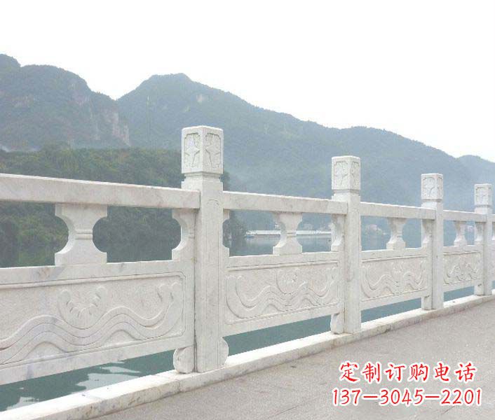 无锡高品质公园大理石栏板景观石雕