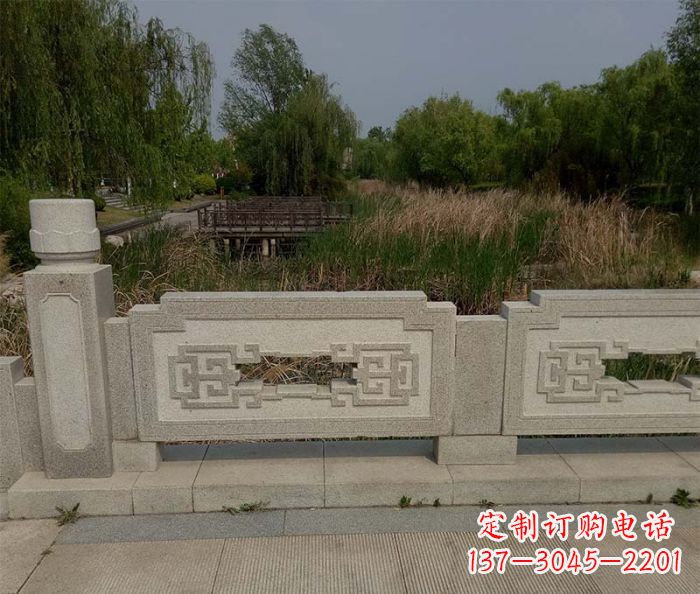 无锡优雅大气的公园栏板雕塑