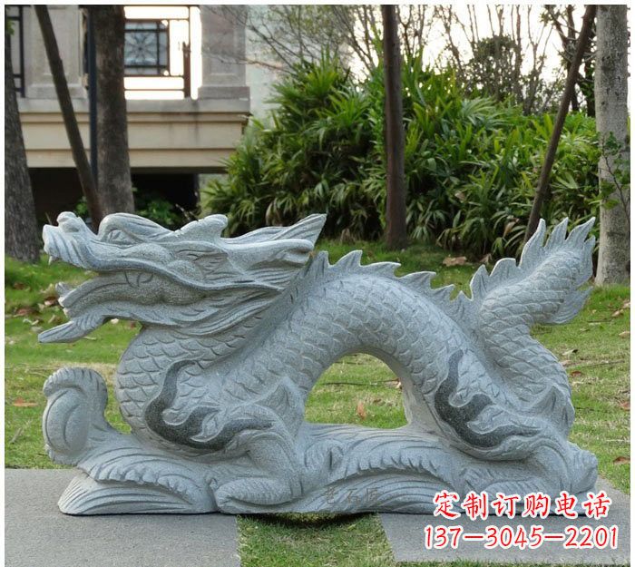 无锡精美雕刻的大理石龙雕塑