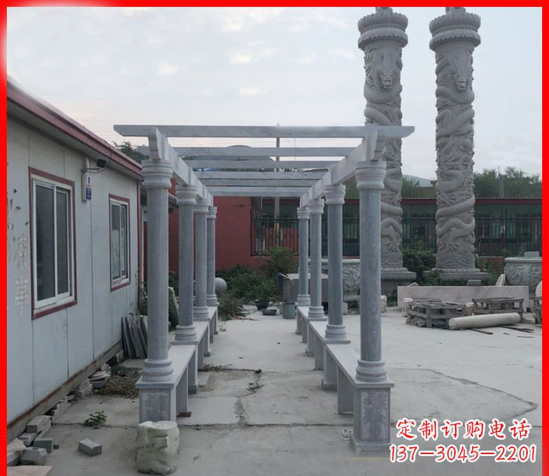 无锡艺术之大理石石雕长廊