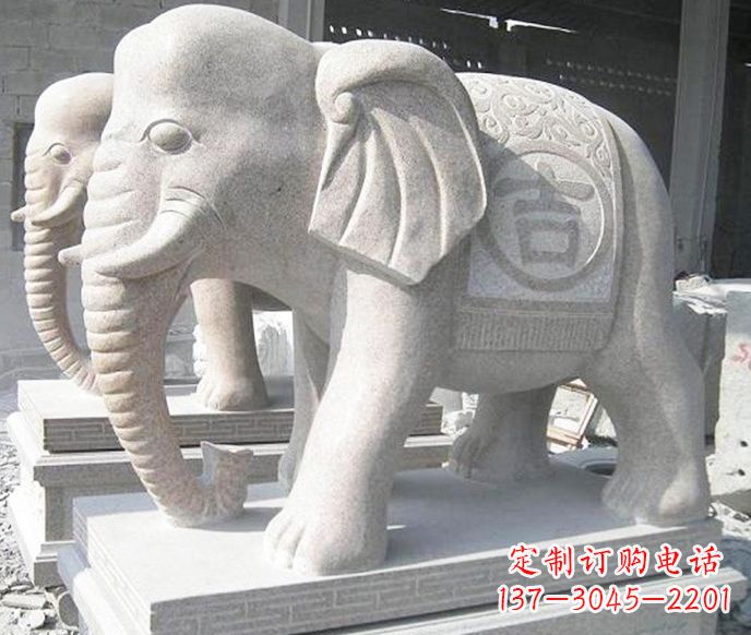无锡公园环境装饰——经典吉祥大象雕塑