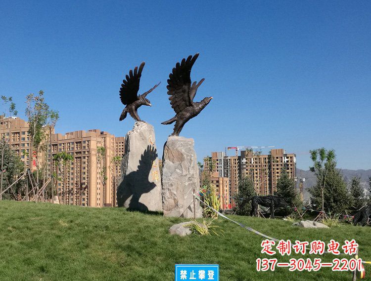 无锡全新设计的精致老鹰雕塑