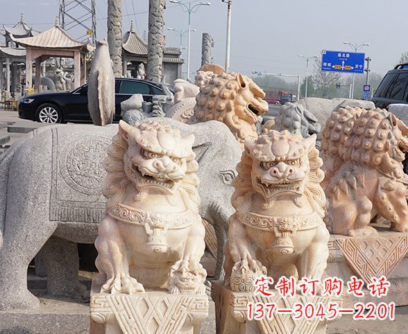 无锡中领雕塑狮子石雕,传承经典,赋予新生