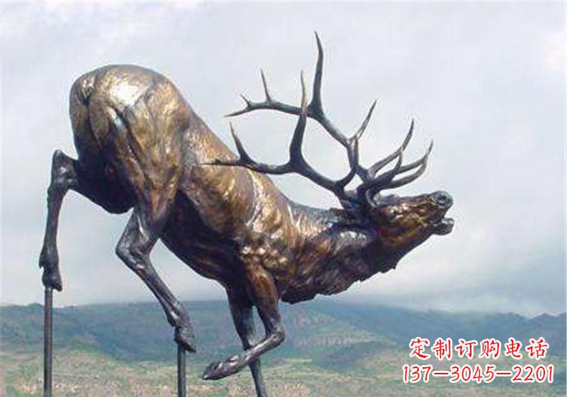 无锡铜雕动物雕塑——把自然的美传递给大家