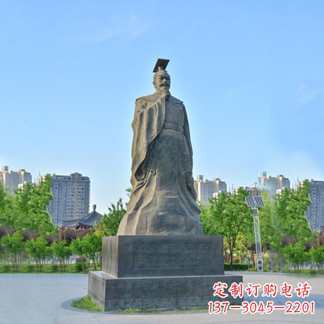 无锡荣耀隋文帝 杨坚青石雕塑