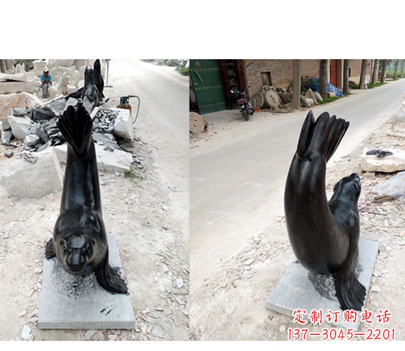 无锡高级定制公园海豚雕塑