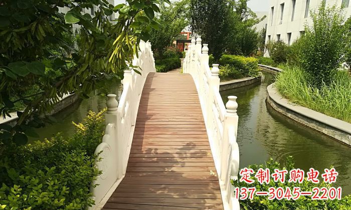 无锡汉白玉石拱桥雕塑