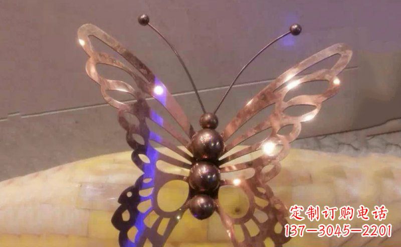 无锡高品质不锈钢蝴蝶雕塑