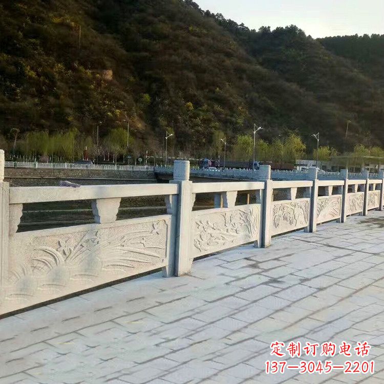 无锡公园花岗岩石栏板