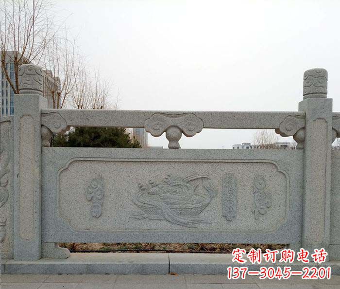 无锡公园户外栏板石雕