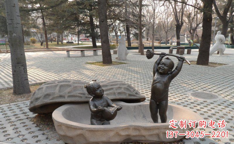 无锡花生娃娃艺术雕塑