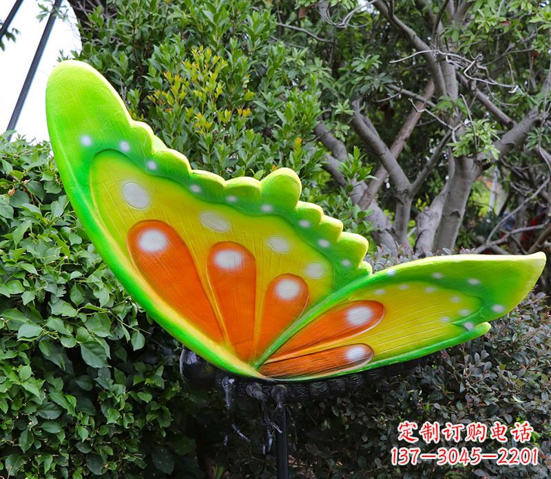 无锡玻璃钢仿真蝴蝶雕塑