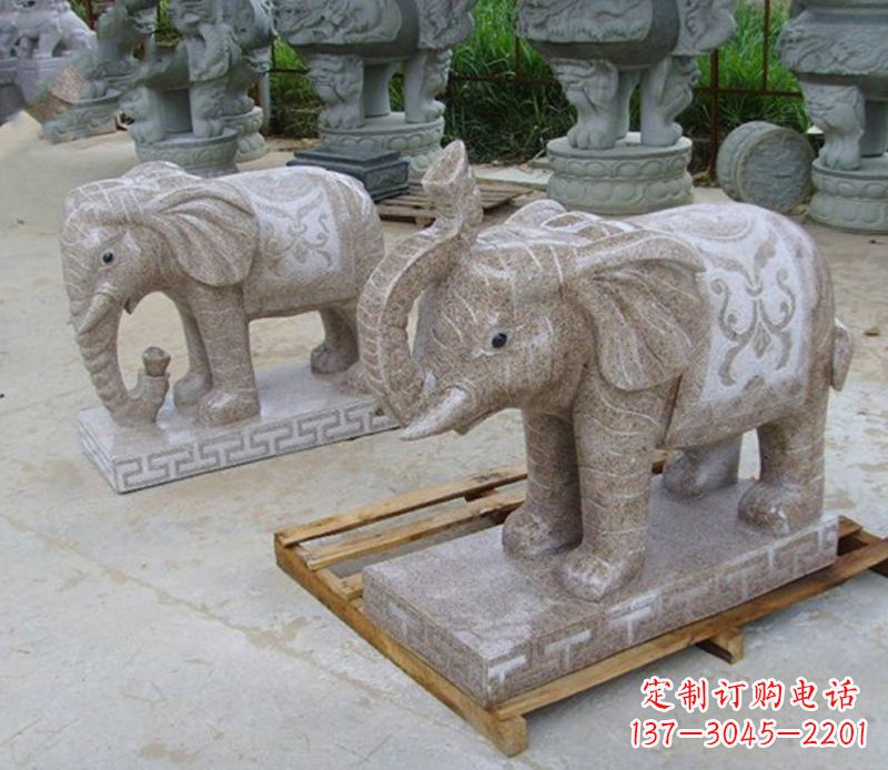 无锡精美大象雕塑