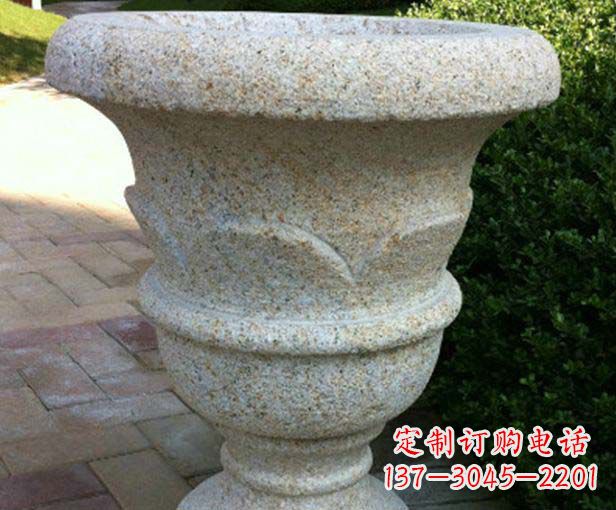 无锡大理石花盆石雕,为您的景观添色彩