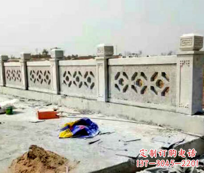 无锡公园大理石栏板石雕