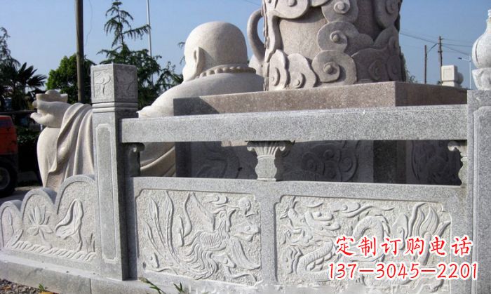 无锡公园景观大理石栏板石雕