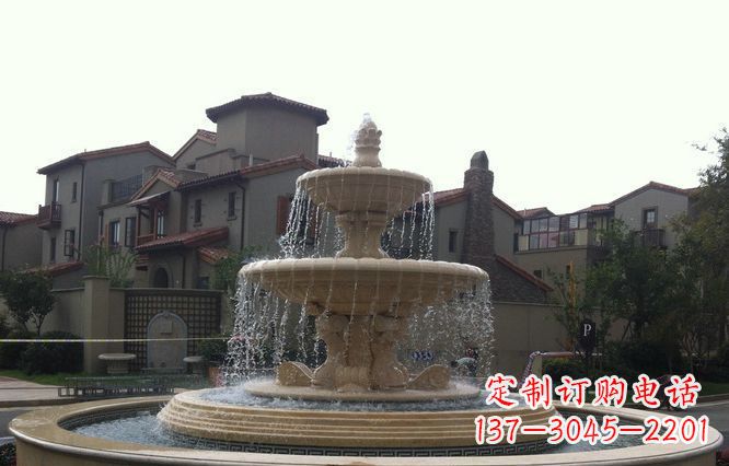 无锡精美的喷泉石雕雕塑