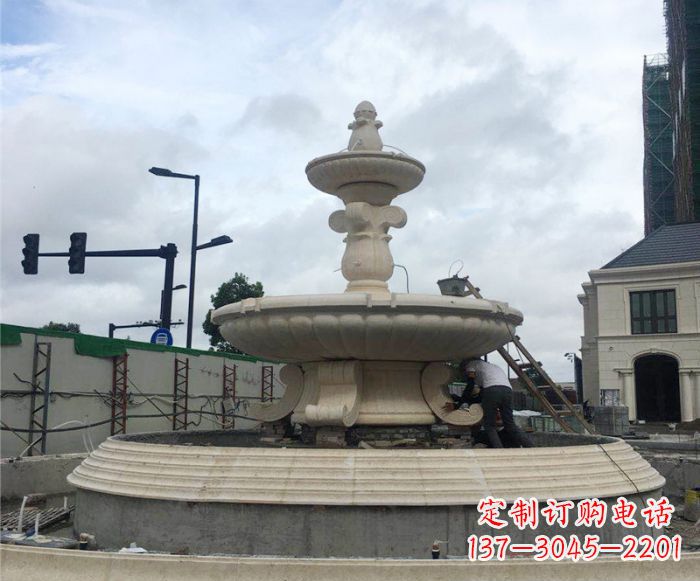 无锡品质卓越的定制大型喷泉石雕