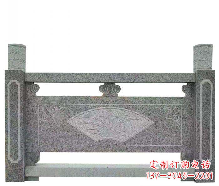 无锡公园景观仿古石雕栏板