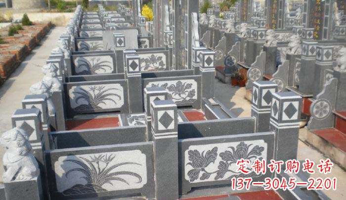 无锡公园景观仿古石栏板 (2)