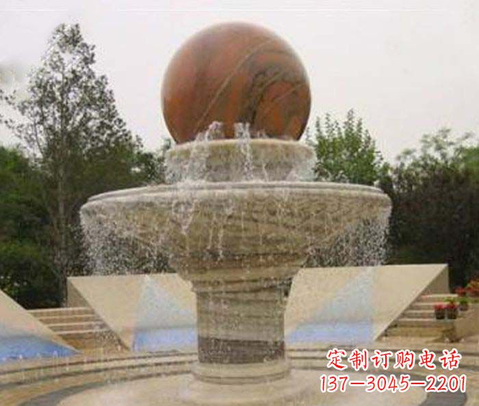 无锡精致禅意风水球雕塑
