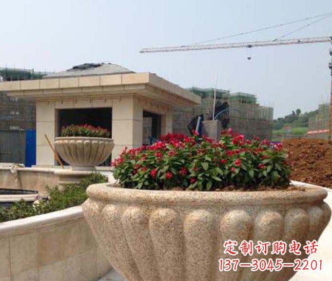 无锡产品名称花盆石雕定制