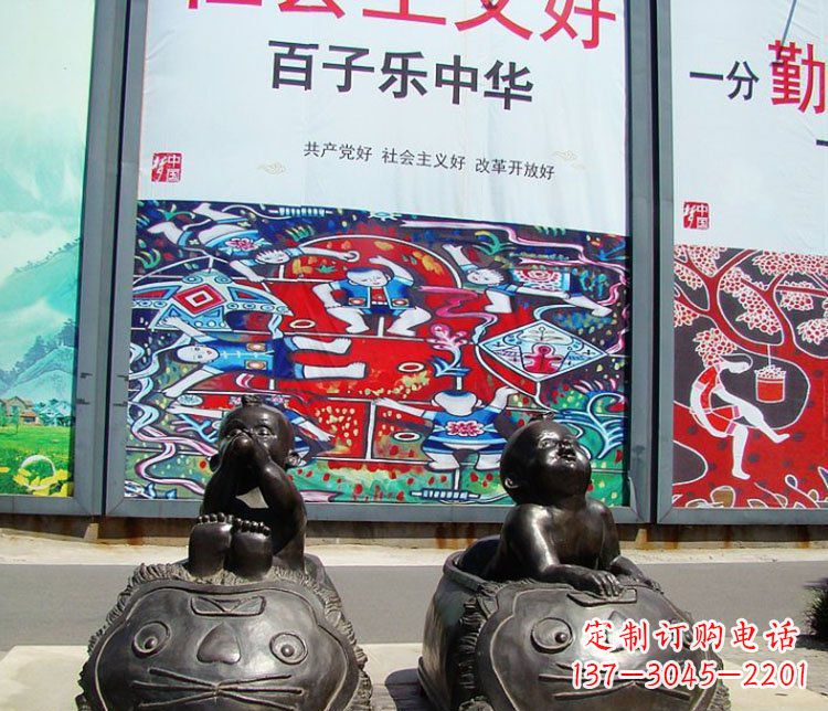无锡公园景观老虎鞋玻璃钢仿铜雕塑