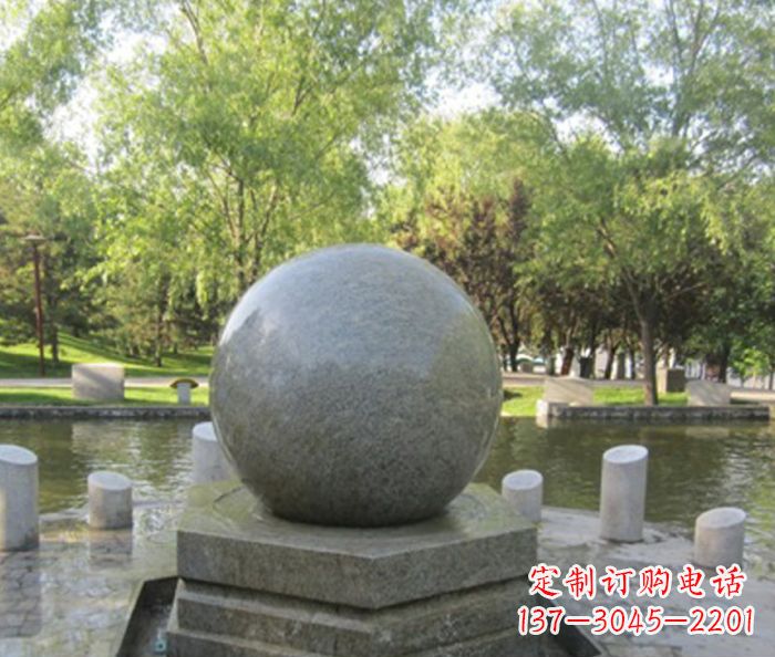 无锡悠久象征——精致风水球石雕