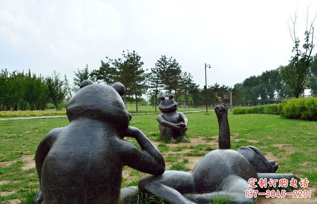 无锡中领雕塑 | 艺术级青蛙铜雕