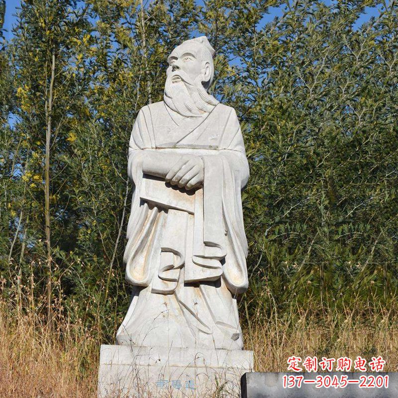 无锡以司马迁石雕塑展现古代名人