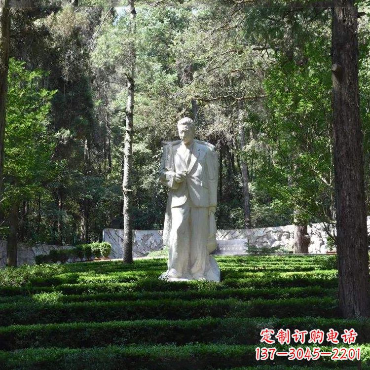 无锡聂耳汉白玉石雕塑,追随伟大作曲家的足迹